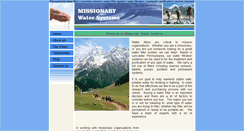 Desktop Screenshot of missionarywatersystems.com